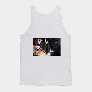 Hollow Knight, Hornet, Grimm, Zote, Pure Vessel (Fan Art) Tank Top